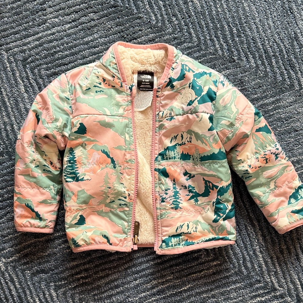 North Face Reversible Baby Jacket